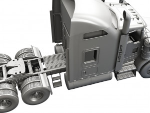 kenworth t800 2005 - present 3D मॉडल