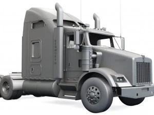 kenworth t800 2005 - present 3D Model