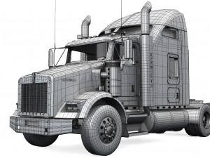 kenworth t800 2005 - present 3D Model