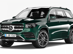 mercedes benz gls class 2020 3D 모델