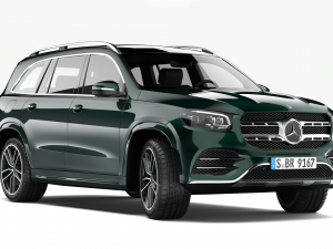 mercedes benz gls class 2020 Modelo 3D