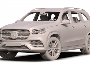 mercedes benz gls class 2020 Modelo 3D
