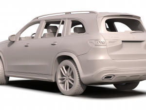 mercedes benz gls class 2020 Modelo 3D