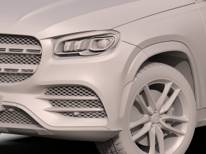 mercedes benz gls class 2020 Modelo 3D