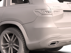 mercedes benz gls class 2020 Modelo 3D