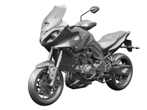 triumph tiger sport 1050 2016 3D Modell in Motorrad 3DExport