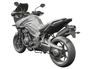 triumph tiger sport 1050 2016 3D 模型