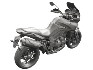 triumph tiger sport 1050 2016 3D 模型
