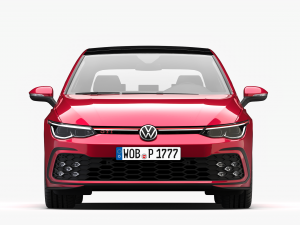 volswagen golf gti 2021 3D Model