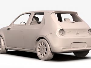 honda e 2021 3D 模型