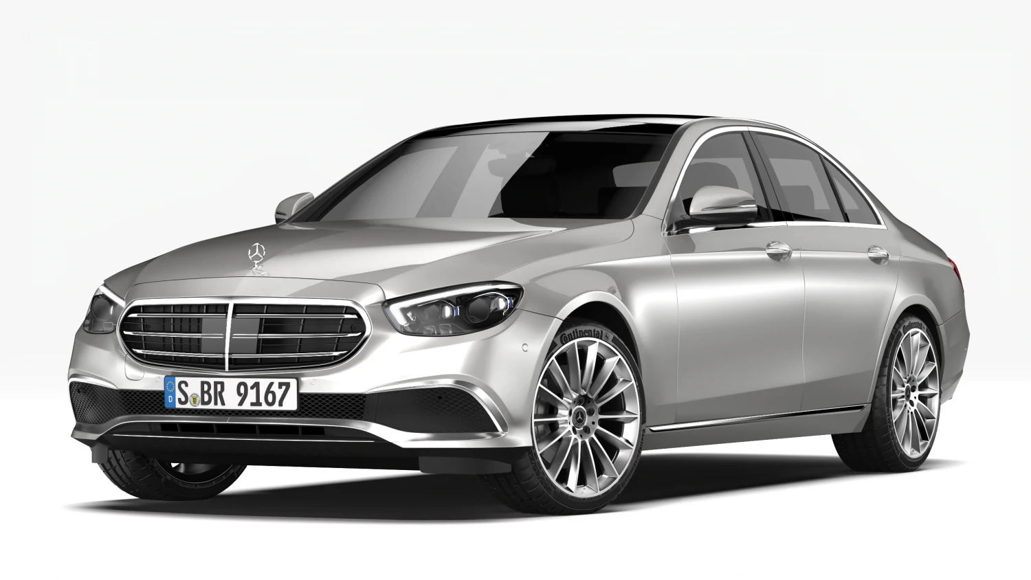 mercedes benz e class 2021 3D Model .c4d .max .obj .3ds .fbx .stl .blend