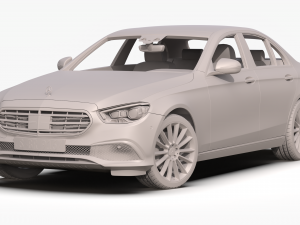 mercedes benz e class 2021 3D Model
