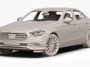 mercedes benz e class 2021 3D Model