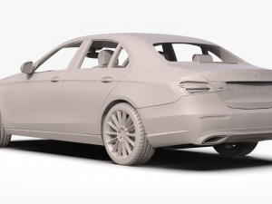 mercedes benz e class 2021 3D Model