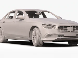 mercedes benz e class 2021 3D Model