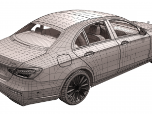mercedes benz e class 2021 3D Model