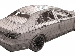 mercedes benz e class 2021 3D Model