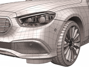 mercedes benz e class 2021 3D Model