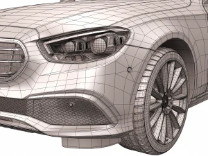 mercedes benz e class 2021 3D Model