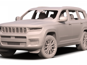jeep grand cherokee l 2022 3D मॉडल