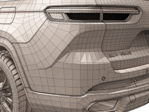 jeep grand cherokee l 2022 3D मॉडल