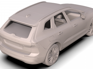 volvo xc60 2022 Modello 3D