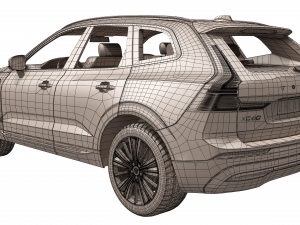 volvo xc60 2022 Modello 3D