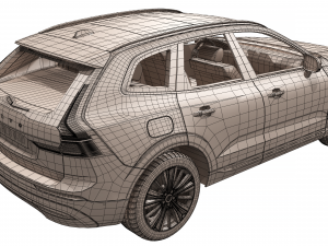 volvo xc60 2022 Modello 3D