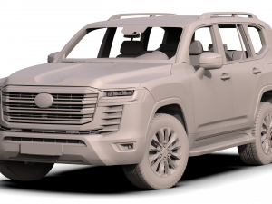 toyota land cruiser 2022 3D Model