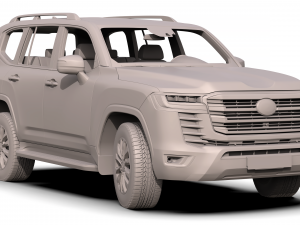 toyota land cruiser 2022 3D Model