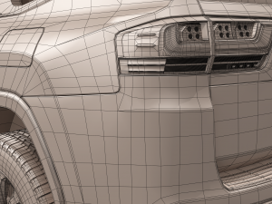 toyota land cruiser 2022 3D Model