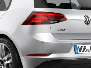 volkswagen golf 2017 3D Model