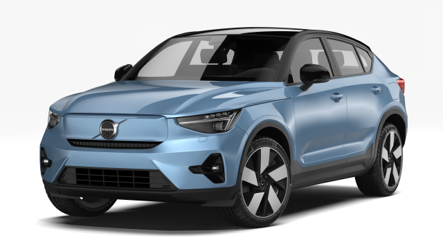 volvo c40 recharge 2022 3D Model .c4d .max .obj .3ds .fbx .stl .blend 