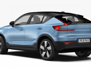 volvo c40 recharge 2022 3D Model