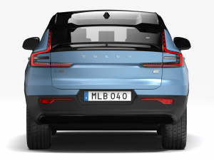 volvo c40 recharge 2022 3D Model