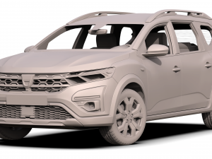 dacia jogger 2022 3D Model