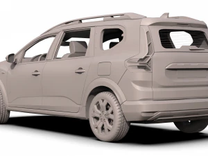 dacia jogger 2022 3D Model