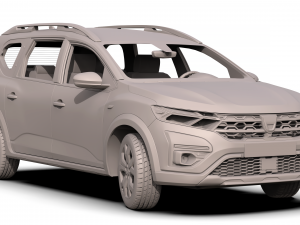 dacia jogger 2022 3D Model