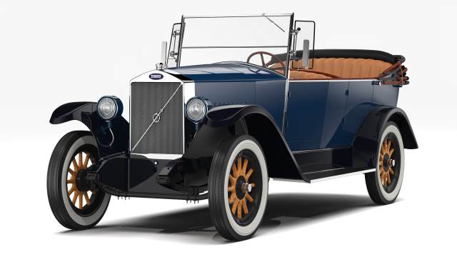 volvo ov4 1927 - 1929 3D Model .c4d .max .obj .3ds .fbx .stl .blend 