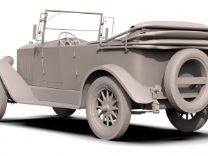 volvo ov4 1927 - 1929 3D Model