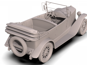 volvo ov4 1927 - 1929 3D Model