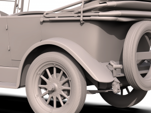 volvo ov4 1927 - 1929 3D Model