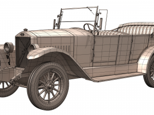 volvo ov4 1927 - 1929 3D Model