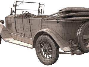 volvo ov4 1927 - 1929 3D Model