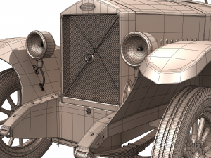 volvo ov4 1927 - 1929 3D Model