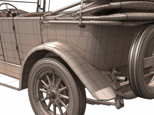 volvo ov4 1927 - 1929 3D Model
