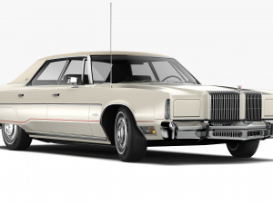 chrysler new yorker brougham sedan 1977 Modèle 3D