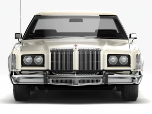 chrysler new yorker brougham sedan 1977 3D Model