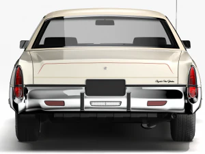 chrysler new yorker brougham sedan 1977 3D Model