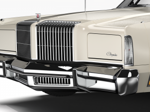 chrysler new yorker brougham sedan 1977 Modèle 3D